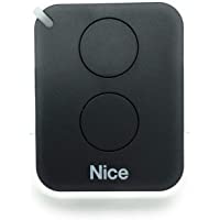 Los mejores  - Nice ERA ON2E - Mando a distancia de 2 canales (433-92 MHz)- color negro